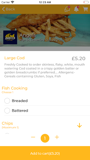 Angels Fish Bar Screenshot 3