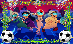 Mansour Cartoon Football Game Screenshot 1