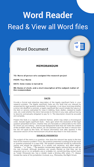 Docx Reader - Documents Viewer Screenshot 1