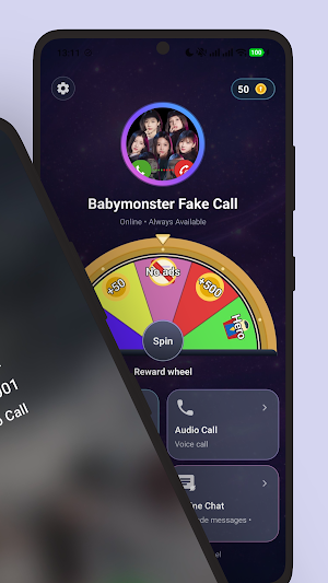 Babymonster Fake Call & Chat Screenshot 1