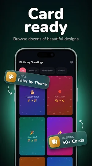 Birthday Cards: Maker & Wishes Screenshot 3