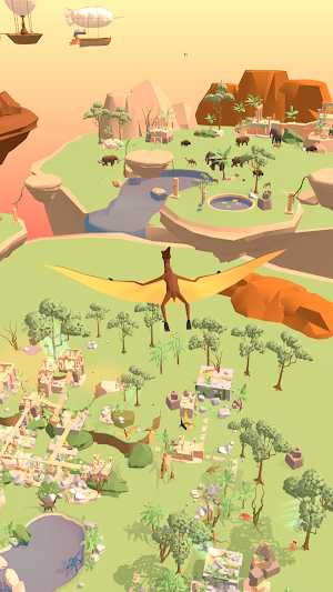 Dino Island -relaxing idle game- Screenshot 1