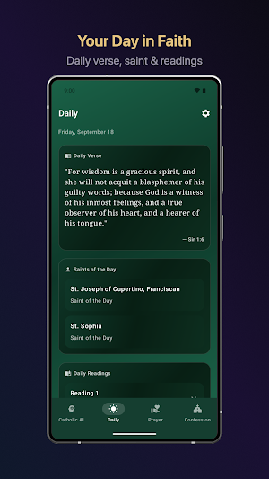 Catholic AI - Faith Companion Screenshot 1