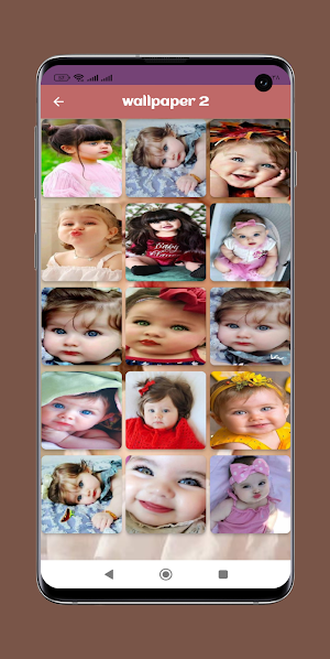 cute baby wallpaper Screenshot 2