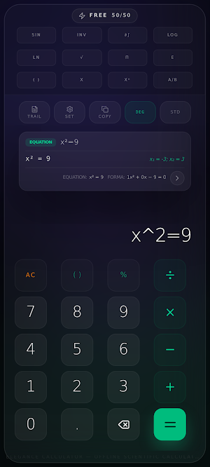 Elegance Calculator Screenshot 2