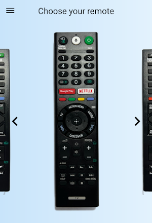 Remote For Sony TVs Screenshot 1