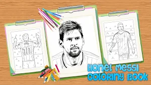 Messi Coloring Book Screenshot 0