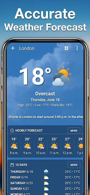 SkyFlow Weather Screenshot 0