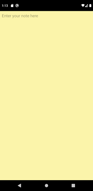 Sticky Notes Widget Screenshot 1