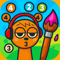 Sprunki coloring by numbers