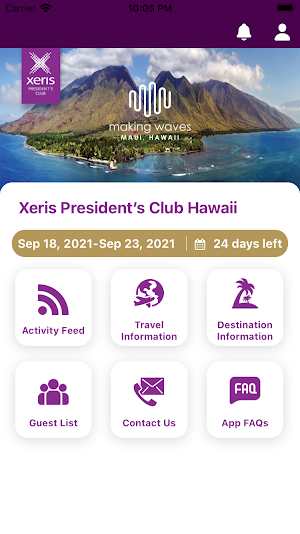 Xeris President’s Club Hawaii Screenshot 0