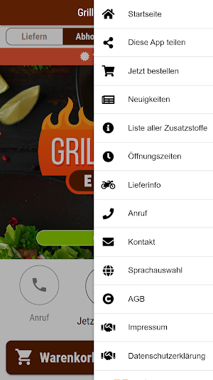 Grillhaus Eutin Screenshot 2