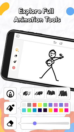 Animaker, stickman animation Screenshot 2