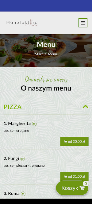 Manufaktura Smaków Screenshot 2