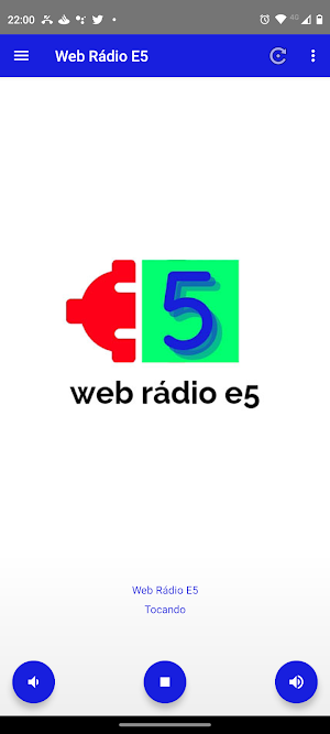 Web Rádio E5 Screenshot 2
