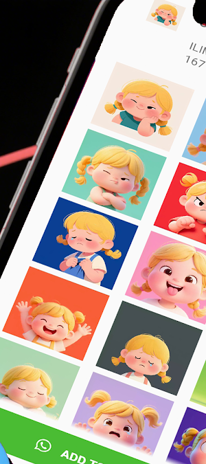 Cute 777 Emoji Packs Maker Screenshot 1