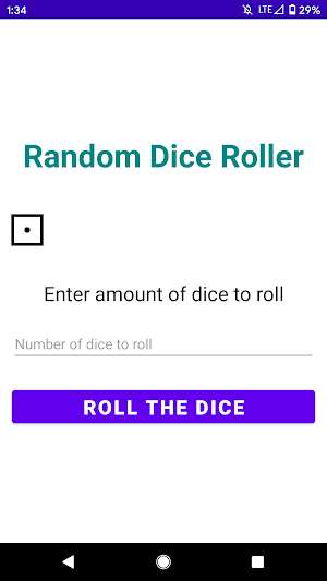 Random Dice Roller Screenshot 0