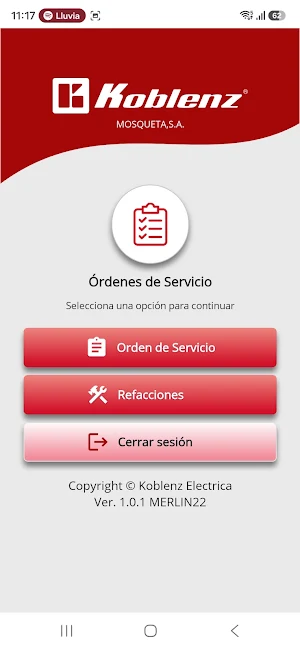 KOBLENZ SERVICIO Screenshot 1