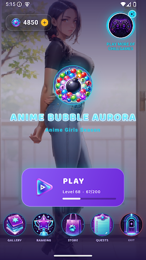Bubble Shooter: Anime Season Screenshot 2