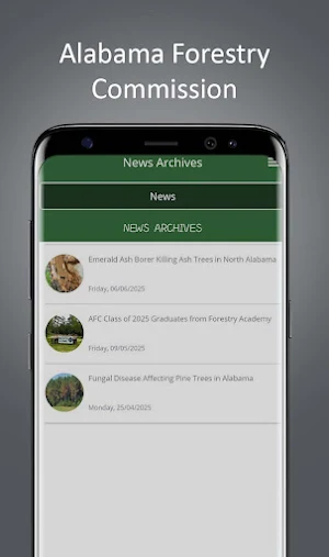 Alabama Forestry Commission Screenshot 1