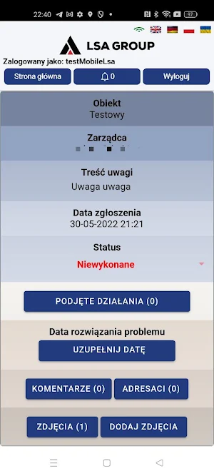 BPC Mobile LSA Group Screenshot 2