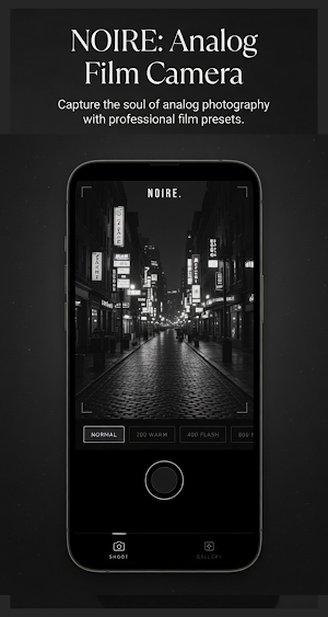 NOIRE: Analog Film Camera Screenshot 0