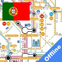 Lisbon Metro LX Map Offline