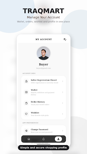 TRAQMART Screenshot 1