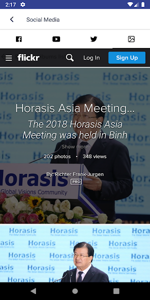 Horasis 2022 Screenshot 1