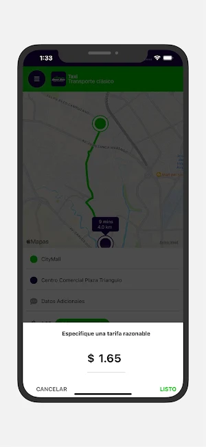 DriveRide Pasajero Screenshot 2