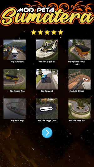 Mod Peta Sumatra Bussid Screenshot 1