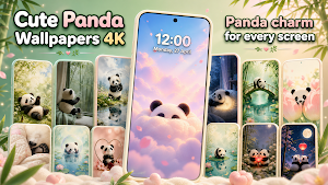 Cute Panda Wallpapers 4K Screenshot 0