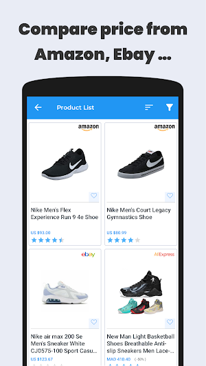 Sports clothes shopping Screenshot 2