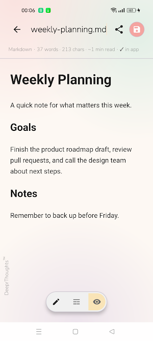 AnyFile: Markdown & LaTeX Screenshot 2
