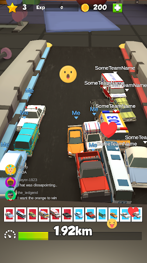 Treadmill Race Cars Screenshot 1