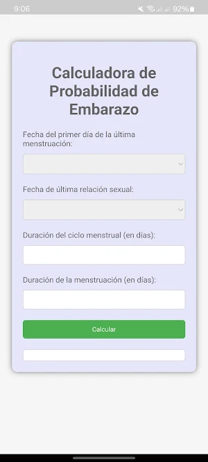 Prueba de Embarazo Screenshot 2