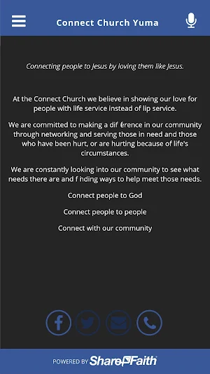 Connect Church Yuma Screenshot 2