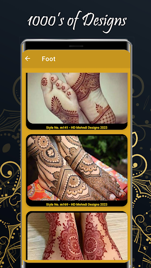 Arabic Mehndi Designs HD 2023 Screenshot 3