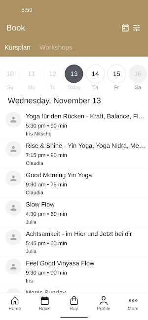 flowyoga.lifestyle Screenshot 1