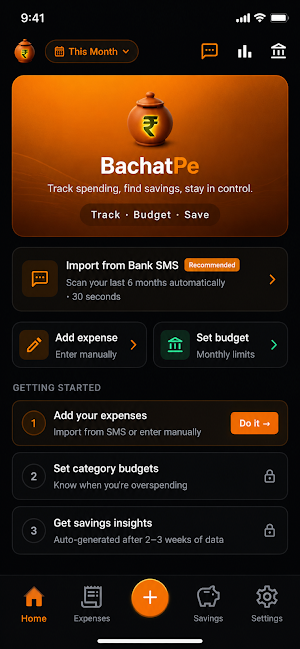 BachatPe: Auto Expense Tracker Screenshot 2