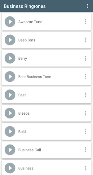 Business Ringtone Screenshot 0