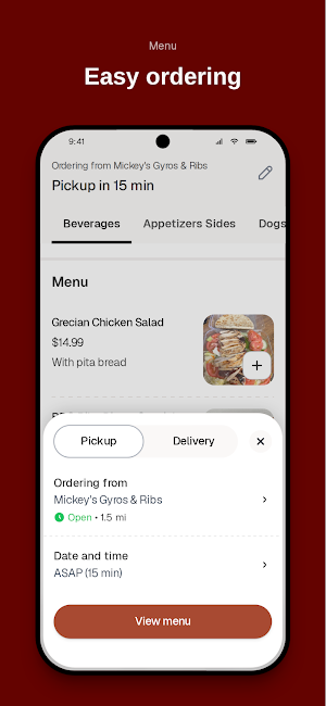 Mickey's Gyros and Ribs Screenshot 2