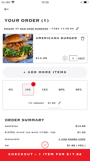 Bar Code Burgers Screenshot 3