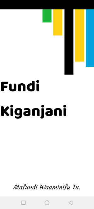 Fundi Kiganjani Screenshot 0