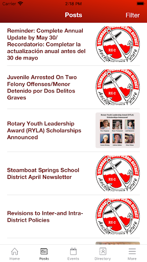 Steamboat Springs School Dist Screenshot 1