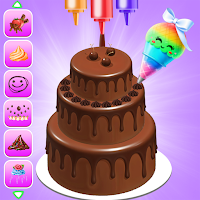 Animals Christmas Cake Cooking