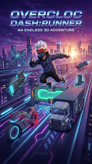 OverClock Dash: Endless Runner Screenshot 0