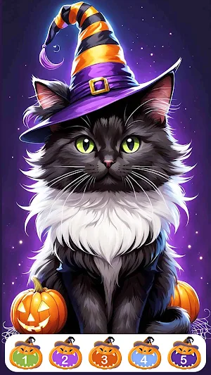 Cute Halloween Color Screenshot 1