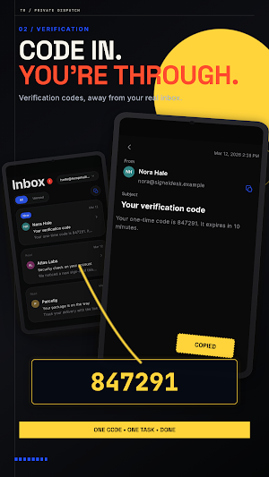 TempMail - Temp Mail Inbox Screenshot 2