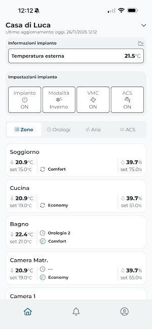 Idrosistemi supervisione Screenshot 2